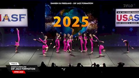 Dansen in Friesland - DIF Jazz Formation [2025 Open Jazz Finals] 2025 The Dance Worlds