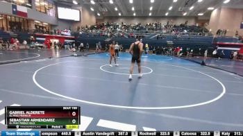 144 lbs Cons. Round 5 - Sebastian Armendariz, El Paso Pebble Hills vs Gabriel Alderete, El Paso Franklin