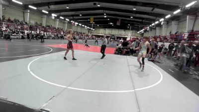 144 lbs Quarterfinal - Elijah Salazar, Alamosa vs Rusty Snyder, Southwest Hammers