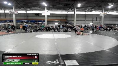 85 lbs Cons. Round 6 - Jedidiah Erekson, McCall vs Matthew Terry, Idaho Gold Wrestling