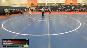 157 lbs Cons. Round 4 - Landen Smith, Oswego State vs Max Parnis, Ursinus