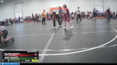 100/115 Quarterfinal - Tripp Calcutt, KC Elite Training Center vs Tillman Rickett, Ninety Six Wildcats