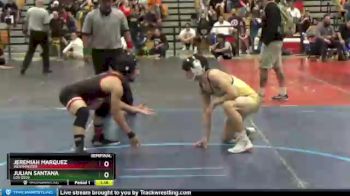 106 lbs Semifinal - Julian Santana, Los Osos vs Jeremiah Marquez, Westminster