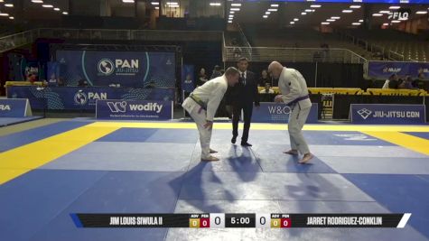Jarret Rodriguez-Conklin vs Jim Louis Siwula II 2026 Pan Jiu Jitsu IBJJF Championship