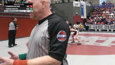 120 lbs Champ. Round 1 - Adrian Van Zyl, Knoxville Catholic High School vs Cameron Snyder, Montgomery Bell Academy