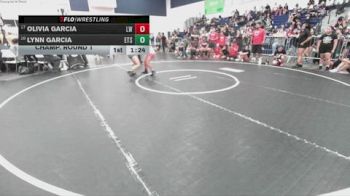 120 lbs Champ. Round 1 - Olivia Garcia, Lancers WC vs Lynn Garcia, ETS