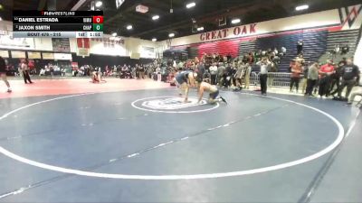 215 lbs Quarterfinal - Daniel Estrada, Vista Murrieta vs Jaxon Smith, Chaparral