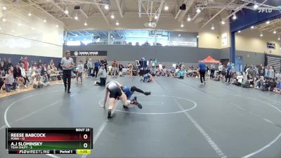 88 lbs Round 7 (8 Team) - A.J Slominsky, Team Shutt vs Reese Babcock, POWA