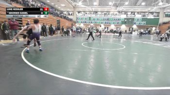 157 lbs Cons. Round 4 - Georges Daniel, Saint Augustine vs Luke Kessler, San Clemente