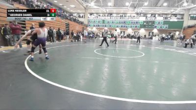 157 lbs Cons. Round 4 - Georges Daniel, Saint Augustine vs Luke Kessler, San Clemente