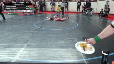 70_B lbs Consi Of 8 #1 - Dexx Daman, Beaver vs Oakely Leese, Dover