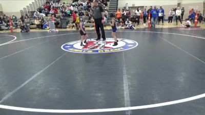 55 lbs Round 2 - Mason Zimmerman, Hastings vs Brooks Aamodt, Big Lake