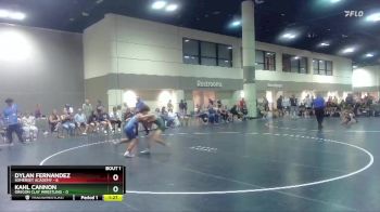 113 lbs Round 1 (6 Team) - Dylan Fernandez, Somerset Academy vs Kahl Cannon, Oregon Clay Wrestling