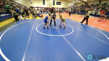 83 lbs Round Of 16 - Aiden Konkler, Glenpool Youth Wrestling vs Ty (Collett) Stewart, Checotah Matcats