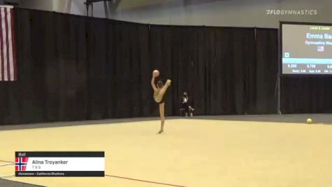 Alina Troyanker - Ball, T & S - 2021 USA Gymnastics Championships
