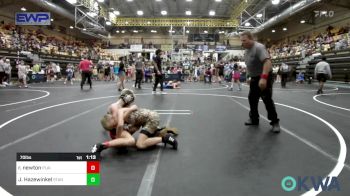 70 lbs Rr Rnd 3 - River Newton, Plainview Youth Wrestling Club vs Josh Hazewinkel, Standfast OKC