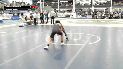 5 - 120 lbs Cons. Semi - Tauheed Bashirt, Highland Springs vs Jayden Rivera, Potomac Falls