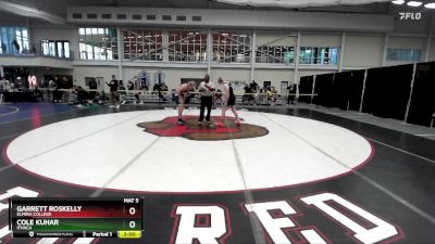 165 lbs Cons. Round 1 - Garrett Roskelly, Elmira College vs Cole Kuhar, Ithaca