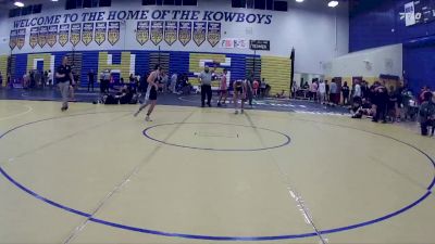 128 lbs Cons. Round 1 - Dominic Doucette, Natures Coast Tech vs Ian Dunn, Natures Coast Tech