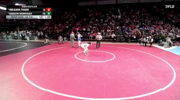 6A 140 lbs 1st Place Match - Kaitlyn Worthley, Fremont vs Meleana Fager, Corner Canyon