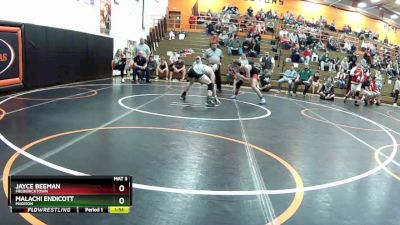 138 lbs Semifinal - MALACHI ENDICOTT, Madison vs Jayce Beeman, Fredericktown