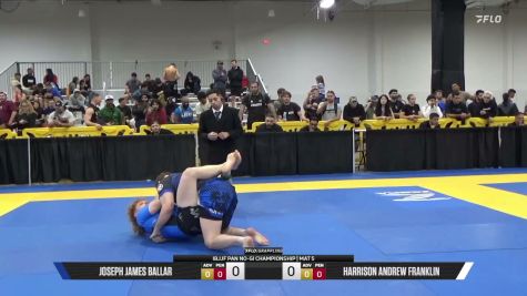 Harrison Andrew Franklin vs Joseph James Ballar 2026 Pan IBJJF Jiu-Jitsu No-Gi Championship