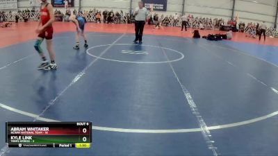 88 lbs Rd# 5- 3:45pm Friday Final Pool - Kyle Link, Terps Xpress vs Abram Whitaker, NCWAY National Team