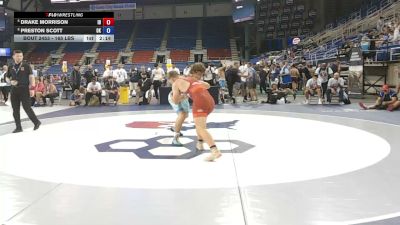 165 lbs Cons. Sub-semis - Drake Morrison, Idaho vs Preston Scott, Oklahoma