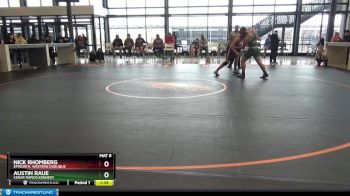 JV Boys-20 lbs Round 1 - Austin Raue, Cedar Rapids Kennedy vs Nick Rhomberg, Epworth, Western Dubuque