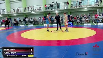 80kg Champ. Round 1 - Nikita Tsyruk, Grande Prairie WC vs Mantaj Nagra, Canadian Mal Wrestling