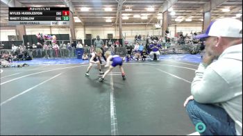 100 lbs Rr Rnd 3 - Johnny Williams, Cotton County Wrestling Club vs Jett McConnell, Chickasha Youth Wrestling