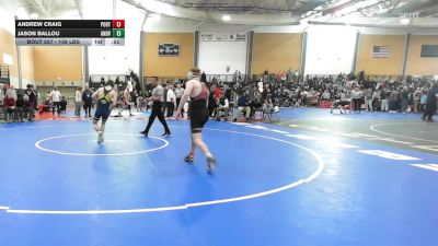 138 lbs Consi Of 4 - Andrew Craig, Portsmouth vs Jason Ballou, Andover