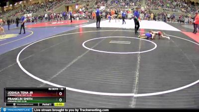 53 lbs Quarterfinal - Franklin Smith, Lebanon Mat Club vs Joshua Tena Jr, Cornerstone Mat Club