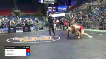 220 lbs Consi Of 32 #2 - Crew Howard, Iowa vs Logan Webster, Georgia