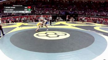 D2-132 lbs Champ. Round 1 - Tate Hisey, St. Marys Memorial vs Ayden Johns, Bloom-Carroll