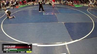 93 lbs Champ. Round 1 - Trystyn Ashby, Delta Wrestling Club vs Ryker Anderson, Wasatch WC