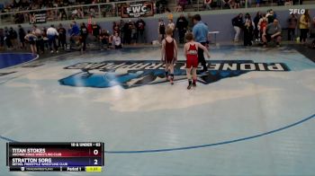 63 lbs Cons. Round 1 - Stratton Sorg, Bethel Freestyle Wrestling Club vs Titan Stokes, Anchor Kings Wrestling Club