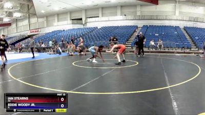 106 lbs Cons. Semi - Ian Stearns, PA vs Eddie Woody Jr., IL