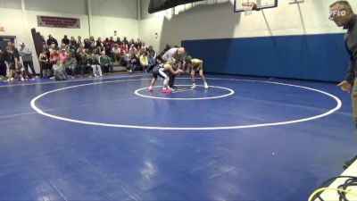 99-100 lbs 1st Place Match - Harrison White, Beckman Catholic vs Shane Hack, Independence