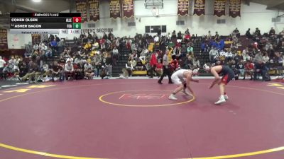 157 lbs Champ. Round 2 - Cohen Olsen, Allen vs Asher Bacon, Faith Christian Academy