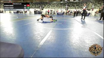 70 lbs 2nd Place - Kyson Sides, WTC vs Logan Forst, Predator Wrestling