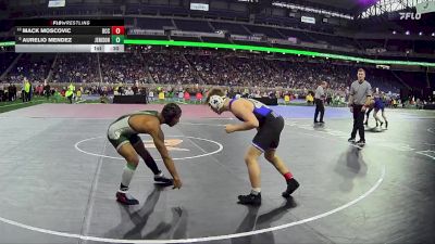 D1-126 lbs 3rd Place Match - Aurelio Mendez, Jenison HS vs Mack Moscovic, Detroit Catholic Central HS