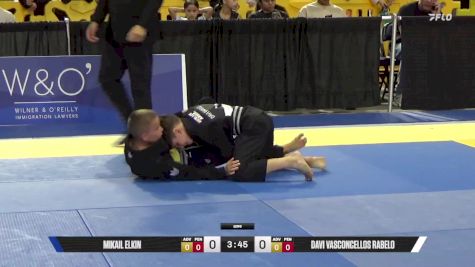Davi Vasconcellos Rabelo vs Mikail Elkin 2025 Pan Kids Jiu-Jitsu IBJJF Championship