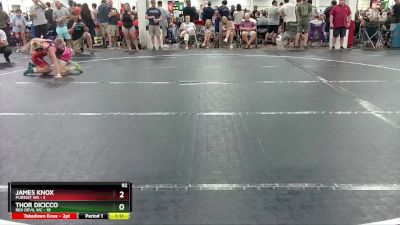 92 lbs Round 1 (4 Team) - James Knox, Pursuit WA vs Thor DiCicco, Red Devil WC