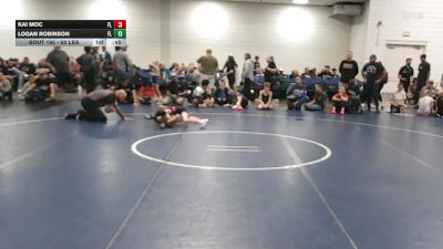 60 lbs Consi Of 16 #2 - Kai Moc, FL vs Logan Robinson, FL