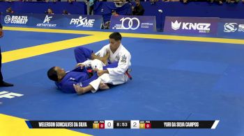 Yuri Da Silva Campos vs Welerson Gonçalves Da Silva 2025 Brasileiro Jiu-Jitsu IBJJF