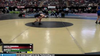 106 lbs Champ. Round 1 - Justus Peregrina, Couer D Alene vs Bartolo Gonzalez, Walla Walla