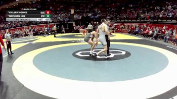 D3-165 lbs Cons. Round 2 - Breyden Hill, Utica vs Kyler Crooks, Graham Local