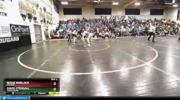 195 lbs Champ. Round 1 - Bodie Norlock, Mazama vs David Steagall, Sweet Home