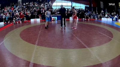 57kg Quarterfinal - Myla Blackshaw, Matmen Wrestling Club vs Angelina Singh, Advanced Wrestling Club